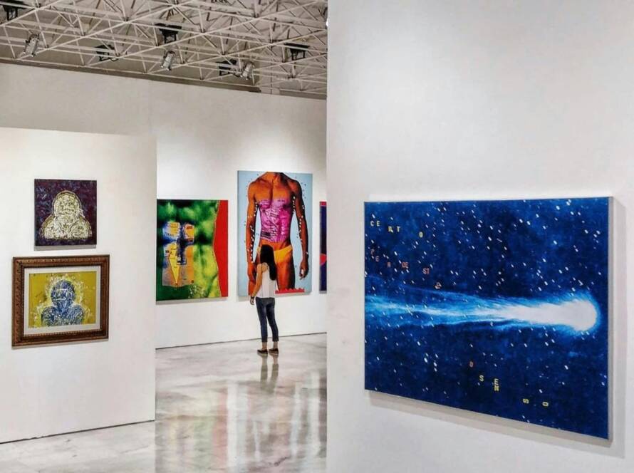 Obra en exposición Voces del Claroscuro