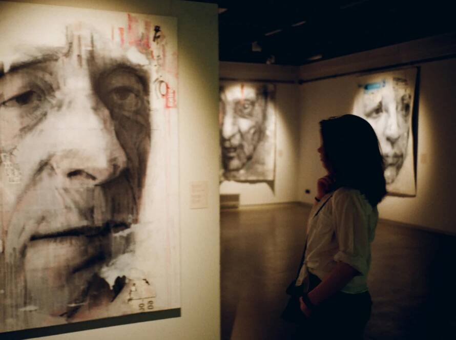 Obra en exposición Retratos para un Nuevo Siglo