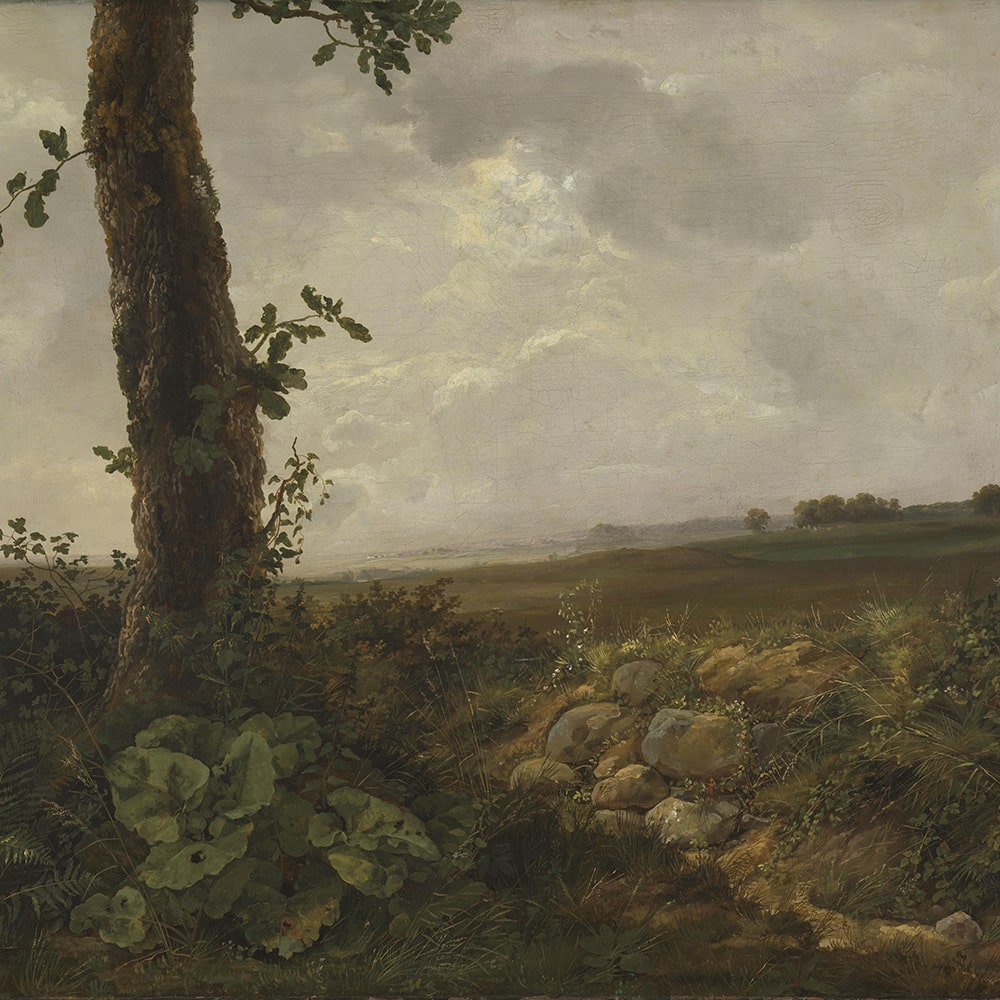 View near Prestø por Johan Christian Dahl