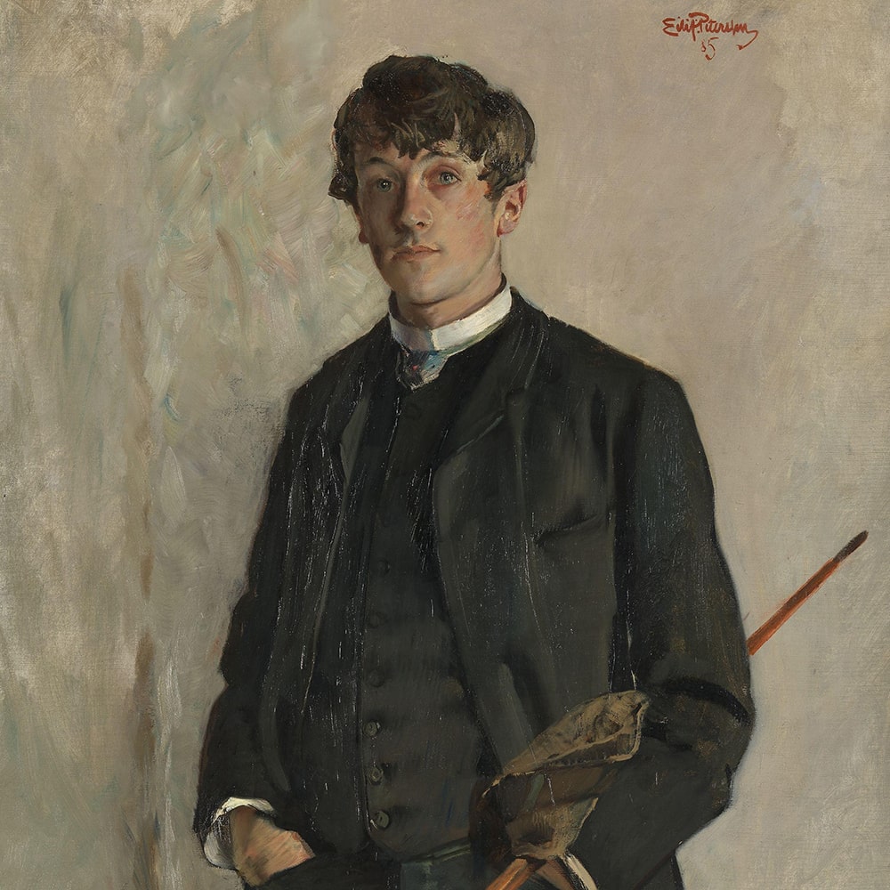 El pintor Kalle Løchen de Eilif Peterssen
